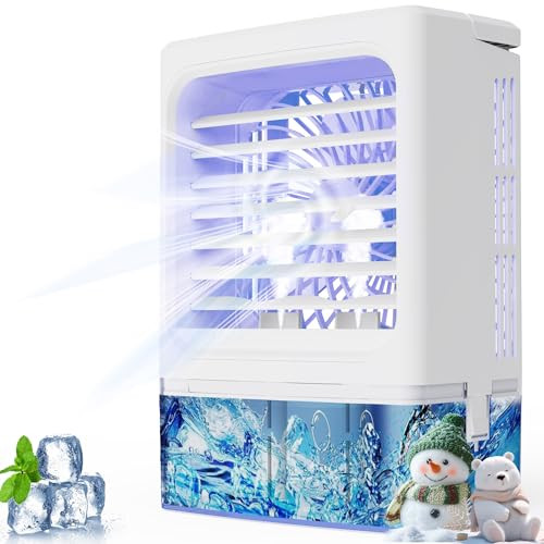 Portable Evaporative Air Cooler with 3 Speeds 