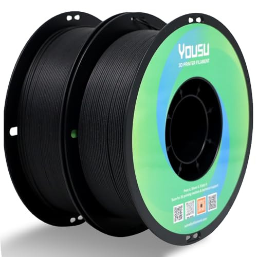 YOUSU Matte Black PLA Filament Bundle
