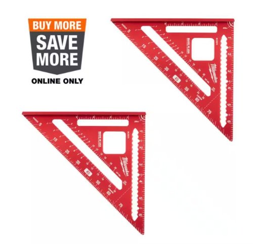 Milwaukee Tool Rafter Square 2-Count