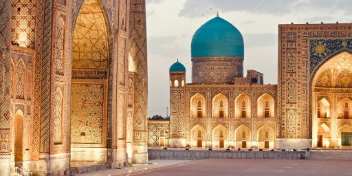 22-Day Central Asia 5-Country Silk Road Tour