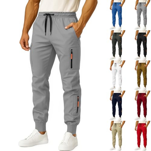 Men's Cargo Jogger Sweatpants