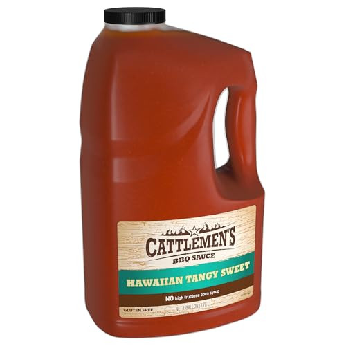 Cattlemen's Hawaiian Tangy Sweet BBQ Sauce, 1 Gallon