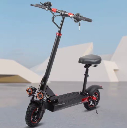 Folding Electric Scooter with Seat for Adults
