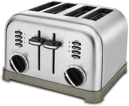 4-Slice Cuisinart Toaster Brushed Stainless