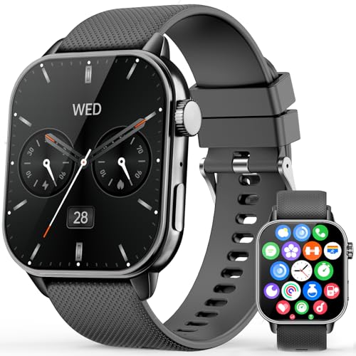 MFVLP 1.85" AMOLED IP68 Waterproof Smart Watch w/ Bluetooth Calling & 120+ Sports Modes Deal