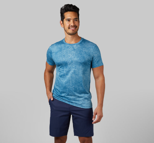 Men's Cool Printed Classic Crew T-Shirt