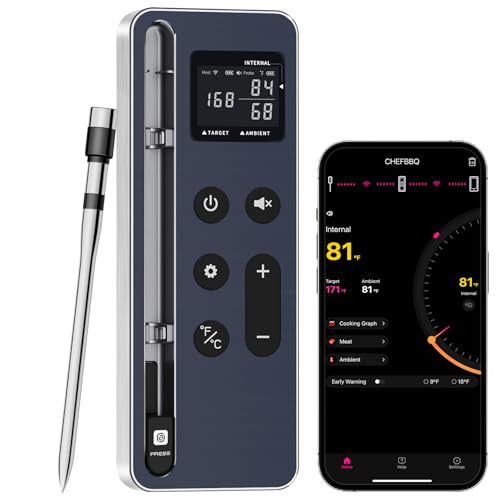 Wireless Smart Digital Meat Thermometer