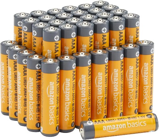 Amazon Basics AAA Alkaline High-Performance Batteries