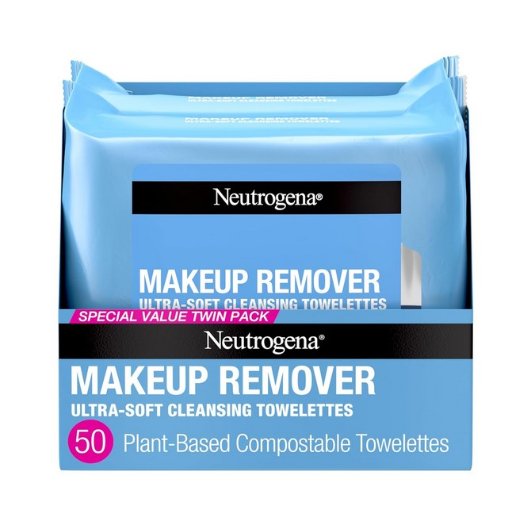Neutrogena Makeup Remover Wipes 2-Pack, 50 Count