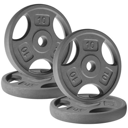 Yes4All Cast Iron Standard Weight Plates for Dumbbells