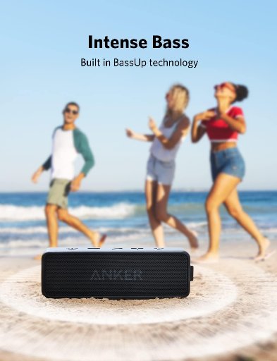 Anker Soundcore 2 Portable Bluetooth Speaker W/24H Playtime