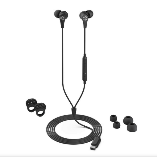 JLAB JBUDS Pro USB-C Wired Earbuds with Universal Mic