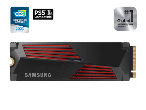 Samsung 990 PRO PCIe Gen4 M.2 Internal SSD with Heatsink