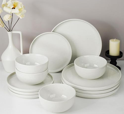 Metflavor 12 PC Stoneware Dinnerware Sets