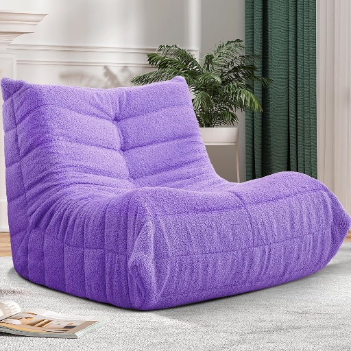 Memory Foam Bean Bag Lounger - Many Colors 