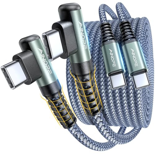 AINOPE 2-Pack USB C to USB C Cables