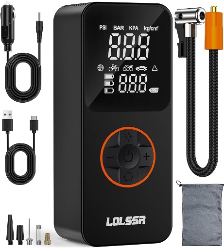 Tire Inflator Portable Air Pump