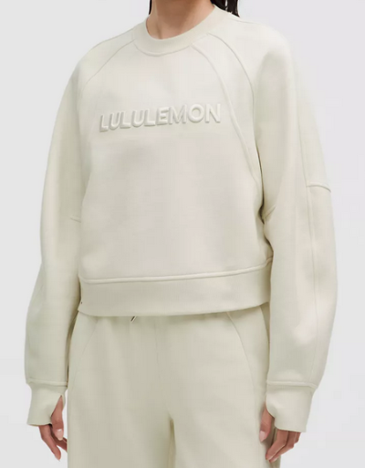 Lululemon Scuba Oversized Pullover Wordmark
