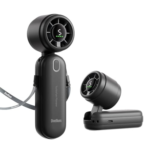 Diveblues USB-C Rechargeable Handheld Turbo Fan