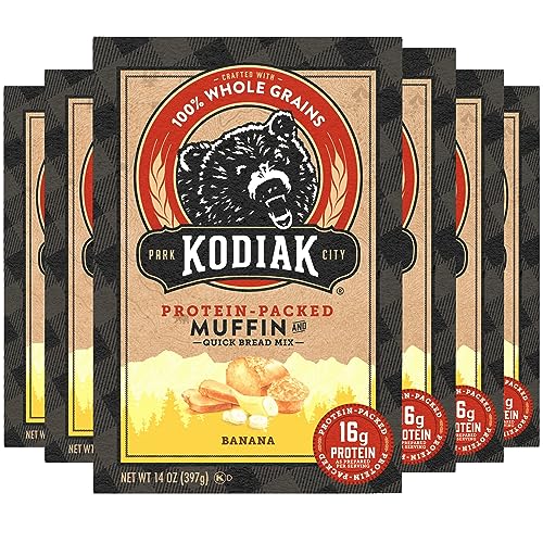 Kodiak Cakes Muffin Baking Mix Banana 6-Pack 14-Oz Deal