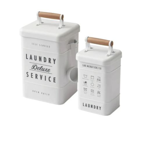 Better Homes & Gardens 2-Piece Metal Laundry Storage Set