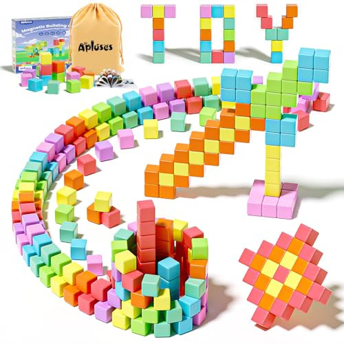 Aplus 72 PC STEM Magnetic Blocks
