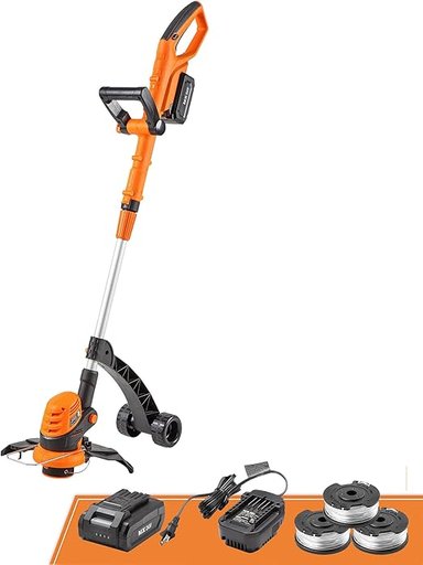 LawnMaster 10" Cordless String Trimmer with Battery and Charger