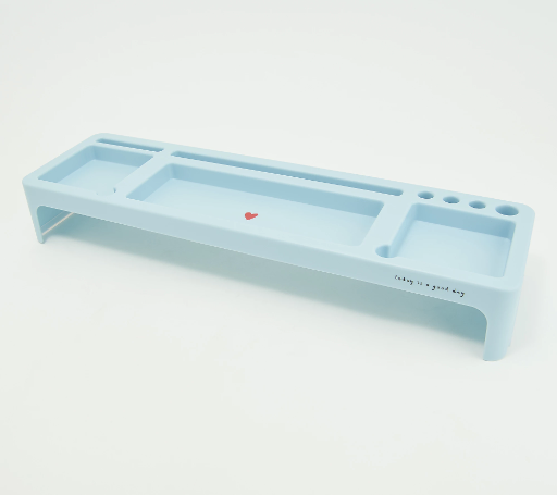 Peace Love World Desktop Keyboard Organizer