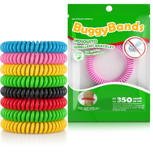 BuggyBands Mosquito Bracelets--30 Pcs