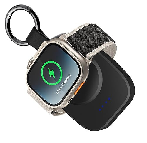 Portable Apple Watch Charger Power Bank