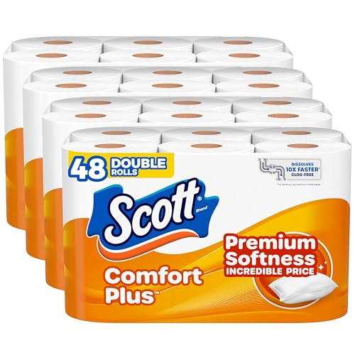 Scott ComfortPlus Toilet Paper Double Rolls