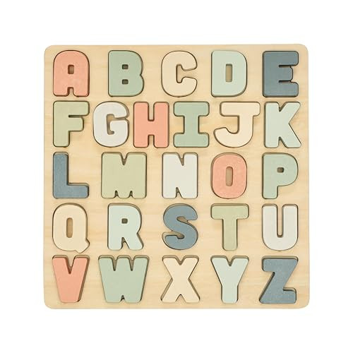 Pearhead Wooden Alphabet Puzzle