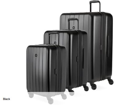 3-Piece SwissGear Wanderlust Pro Lightweight Expandable Spinner