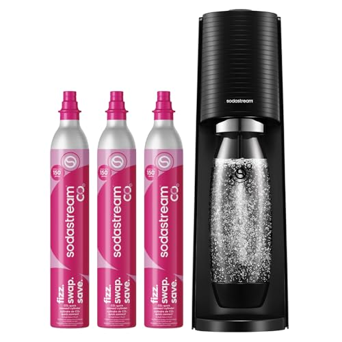 SodaStream TERRA Sparkling Water Maker CO2 Bundle CQC CO2 System Deal