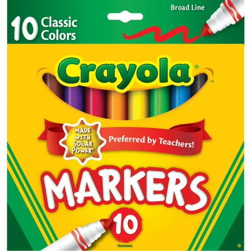 Crayola Broad Line Markers