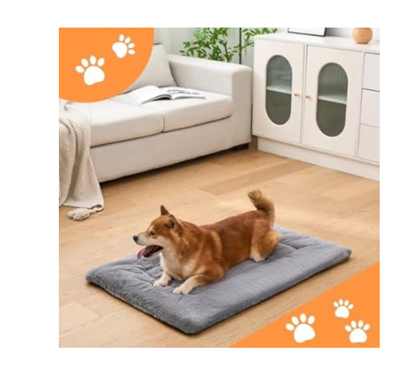 Dog Crate Bed Mat for Medium/Large Dogs