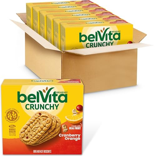 BelVita Cranberry Orange Breakfast Biscuits, 30 Count