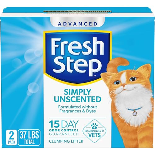 Fresh Step Advanced Simply Unscented Clumping Litter