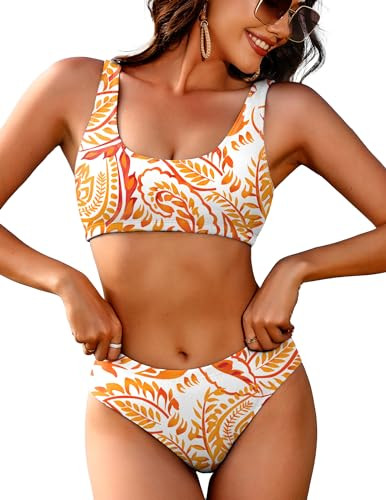 AI’MAGE Women Ribbed Bikini Sets