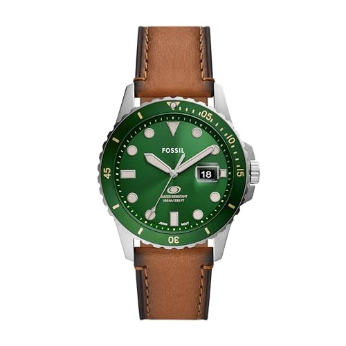 Fossil Men's Blue Quartz Stainless Steel Three-Hand Watch