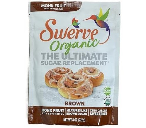 Swerve Organic Monk Fruit Replacement Sweetener, 8 Oz.
