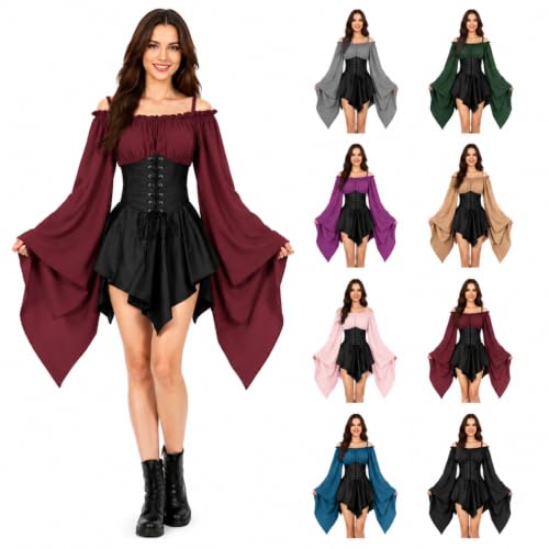 Gothic Corset Halloween Costume Dress Deal