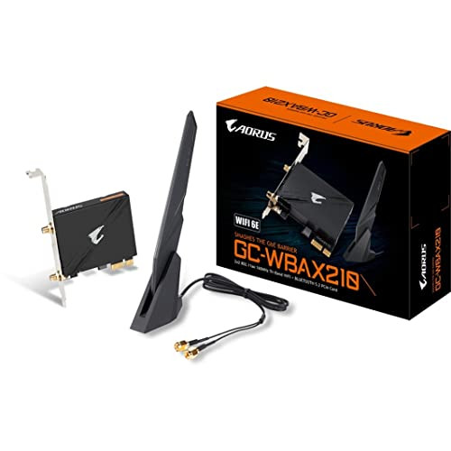 GIGABYTE WiFi 6E GC-WBAX210 PCIe Expansion Card