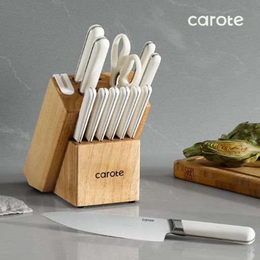 Carote 14PCS Knife Block Set