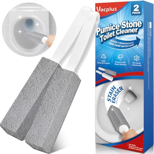 Vacplus Pumice Stone Toilet Bowl Cleaner 2-Pack