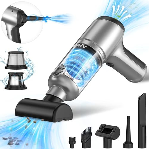 AHNR Handheld Car Vacuum Cleaner and Air Duster