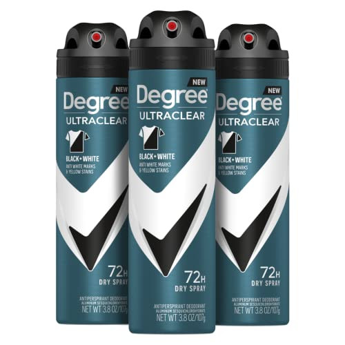 Degree Men Antiperspirant Deodorant Dry Spray 3-Pack