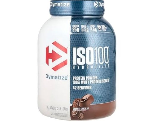 Chocolate Dymatize ISO100 Hydrolyzed Protein, 3 Lbs.