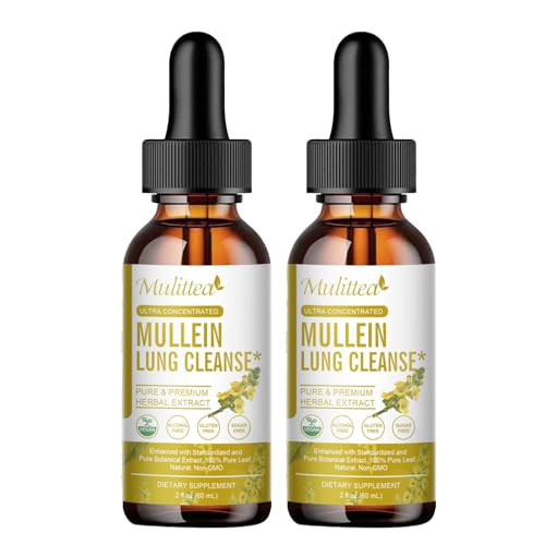 Mulittea Mullein Drops for Lungs