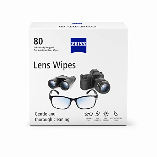 ZEISS Pre-Moistened Lens Cleaning Wipes